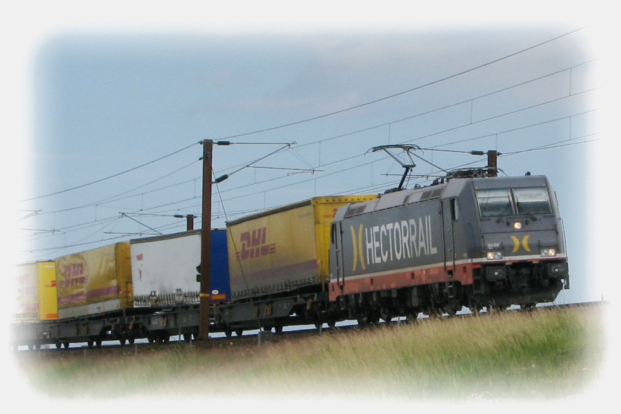 Eisenbahn und Lokomotiven in Norwegen Schweden und Dänemark